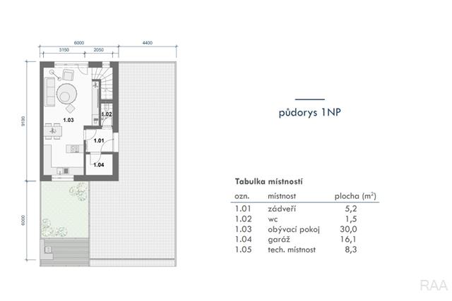 půdorys 1.NP [4/24]