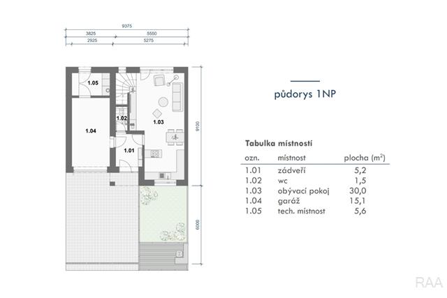 půdorys 1.NP [5/23]